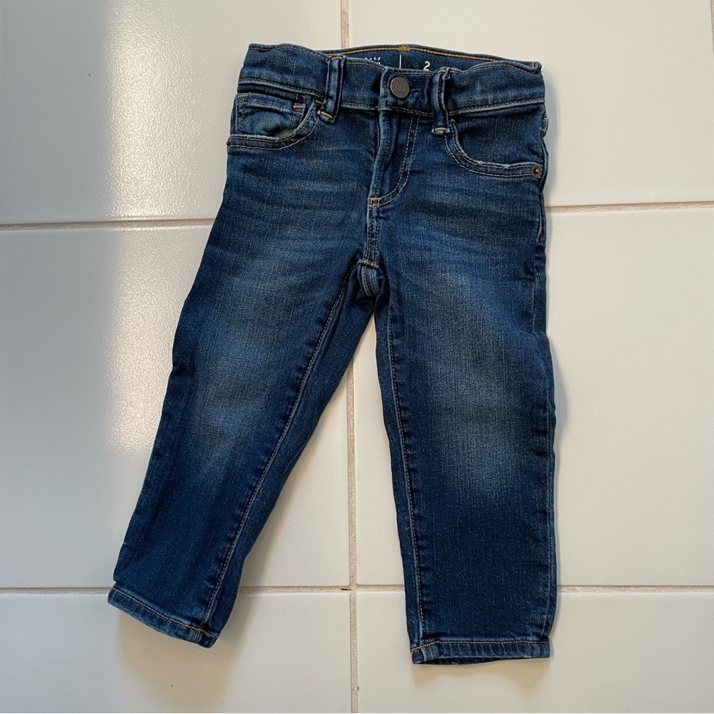 Baby GAP Denim Boys Slim Jean Size 2